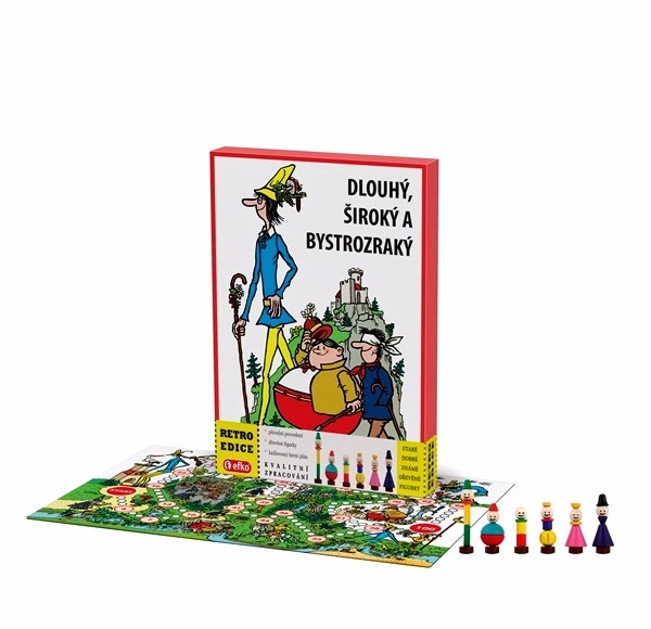 Dlouhý, Široký a Bystrozraký - společenská hra