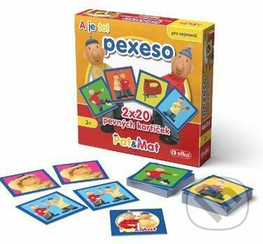 EFKO PAT A MAT Pexeso v krabičce 2x20