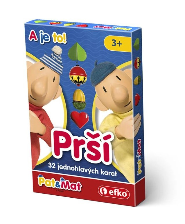 Efko Pat a Mat Prší – dětská karetní hra