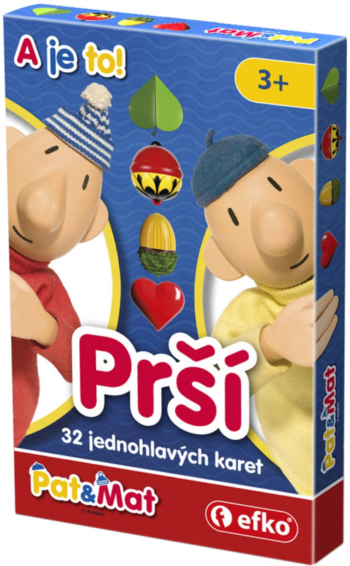 Efko Pat a Mat Prší – dětská karetní hra