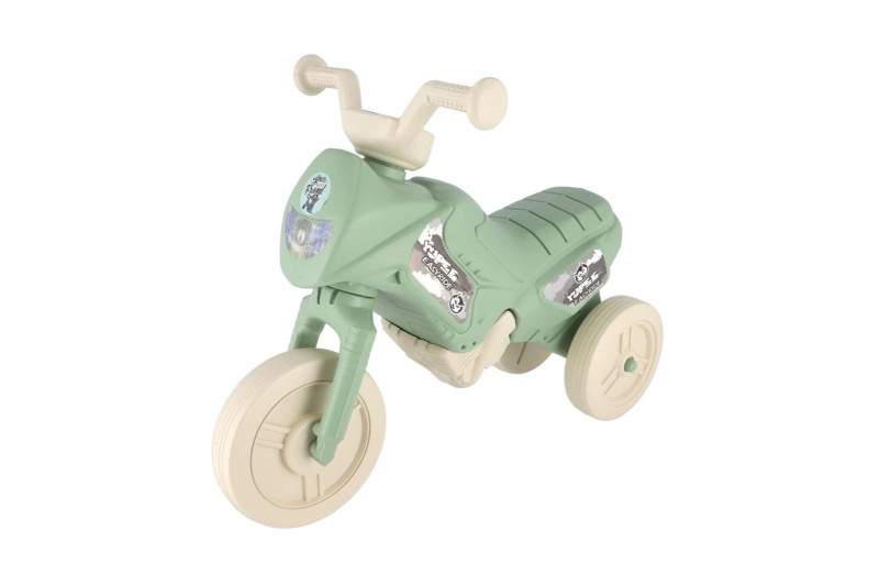 Yupee enduro odrážedlo pastelově zelené