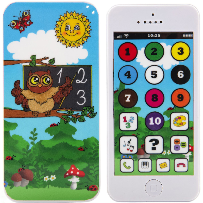 Naučný mobilní telefon pro děti - Moudrá sova