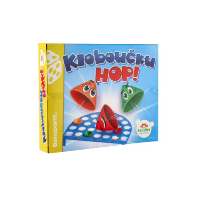Kloboučku, hop! společenská hra v krabici 23x18x3,5cm