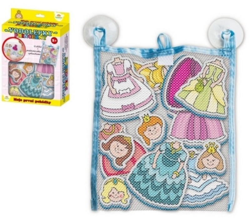 Teddies Vodolepky Moje první pohádky Princezny 12ks