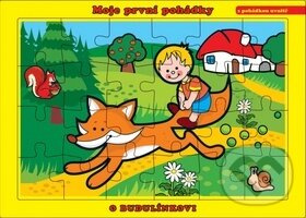 Teddies deskové O Budulínkovi 26 x 17 cm Moje první pohádky 24 dílků