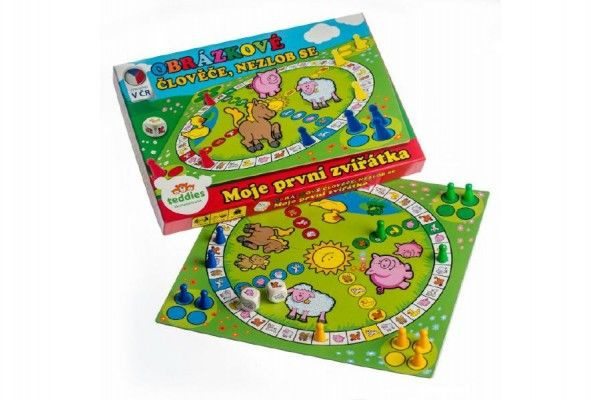 Bonaparte Člověče nezlob se obrázkové Moje první zvířátka