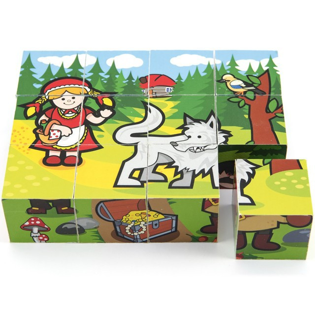 Teddies moje první pohádky kostky kubus