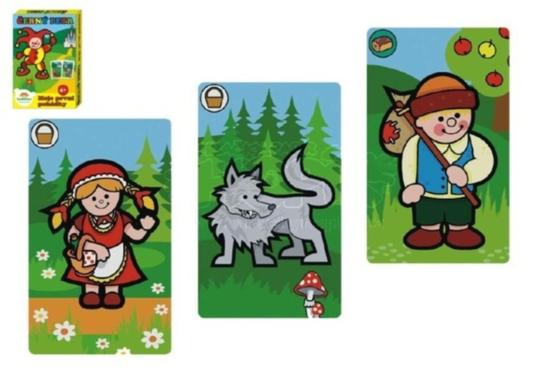 Černý Petr Moje první pohádky společenská hra - karty v plastové krabičce 6x9cm