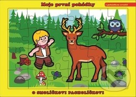 Teddies deskové O Smolíčkovi Pacholíčkovi 26 x 17 cm Moje první pohádky 24 dílků