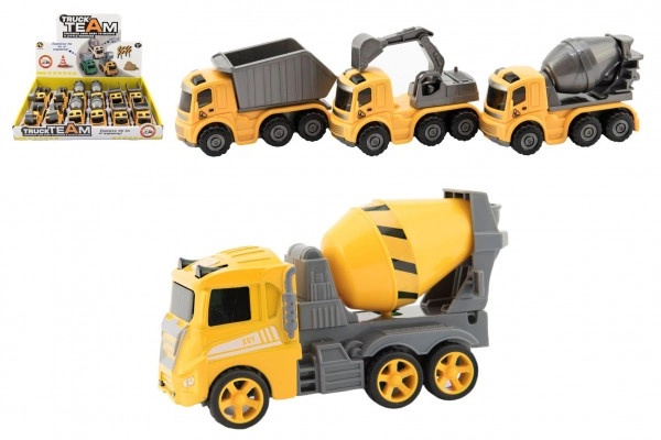 Teddies Auto stavební plast na setrvačník 10cm