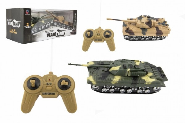 IQ models RC Battle MILITARY War Tank TIGER I & TYPE 99 Main RC_369-23 RTR 1:32