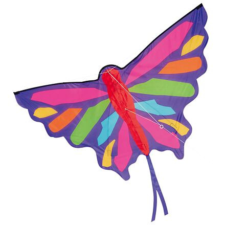 Létající drak motýl 130x74 cm