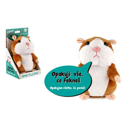Teddies křeček Mireček opakující věty