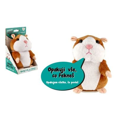 Teddies křeček Mireček opakující věty