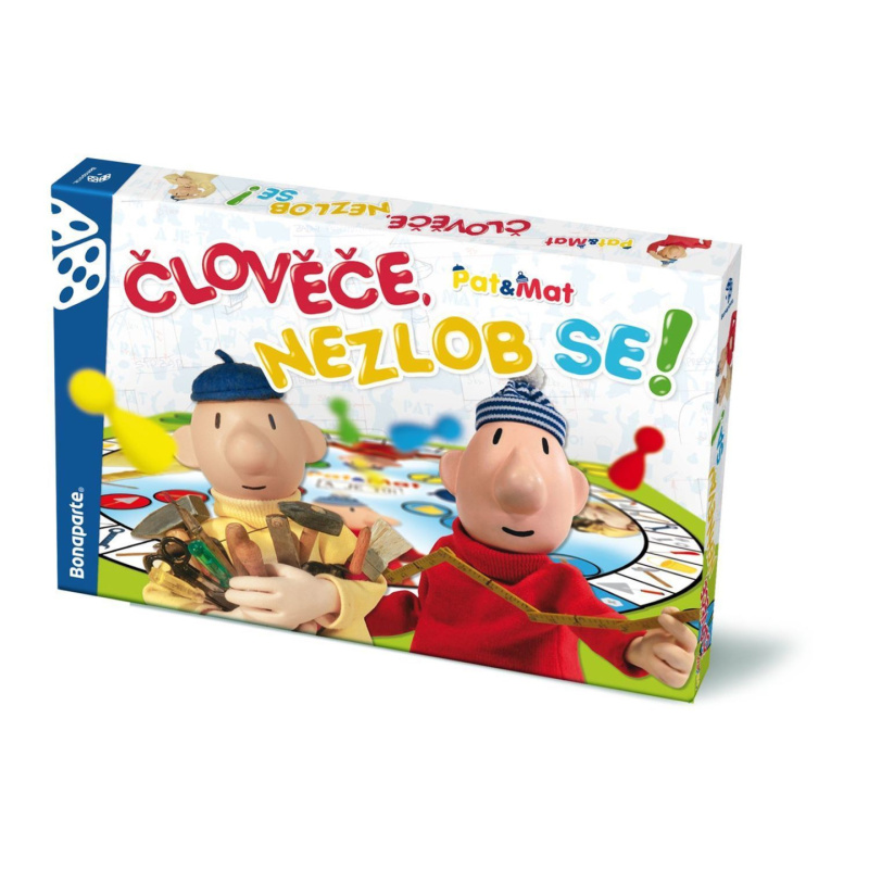 Člověče, nezlob se! Pat a Mat 2v1 společenská hra v krabici 33x23x3cm