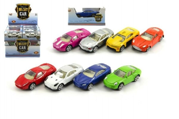 Teddies Auto 8 cm kov/plast mix druhů TD67465
