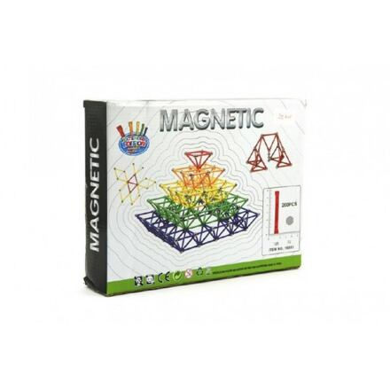Magnetická stavebnice 200ks