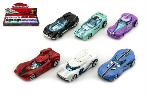 Teddies auto kov-plast 8cm na volný chod