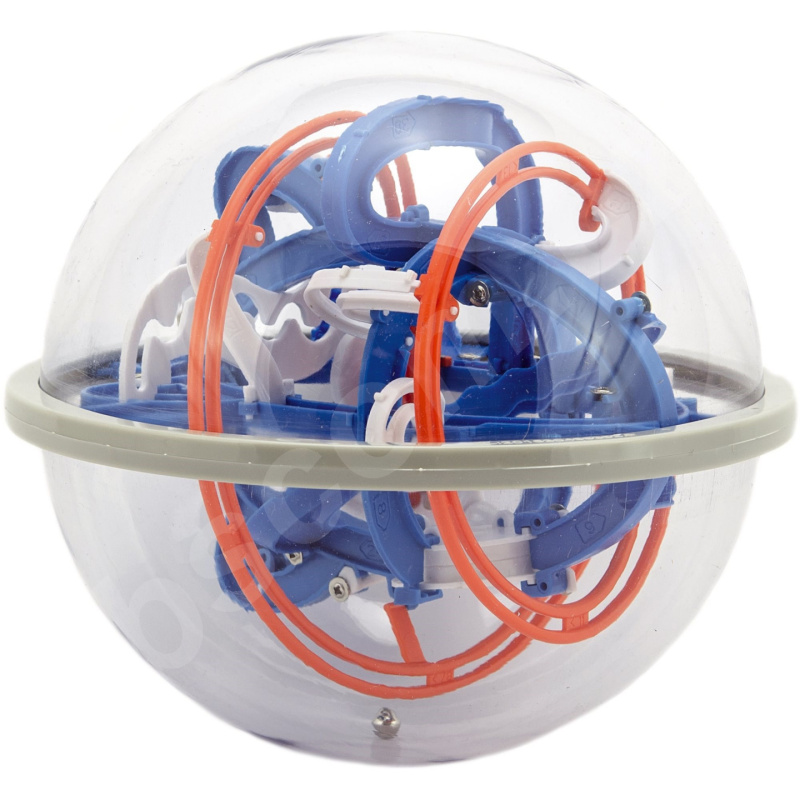 Hlavolam edukační koule 80 kroků plast