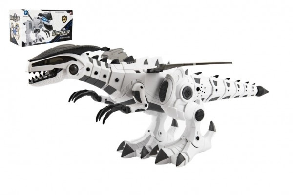 Teddies Dinosaurus chodící plast 40 cm na baterie se zvukem a světlem