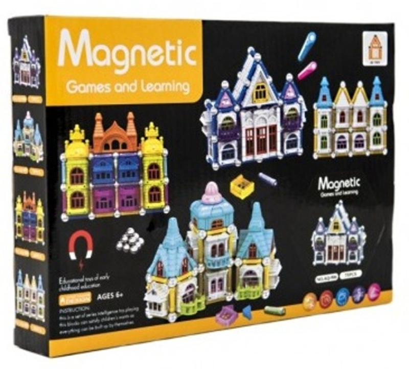 Domeček - magnetická hra