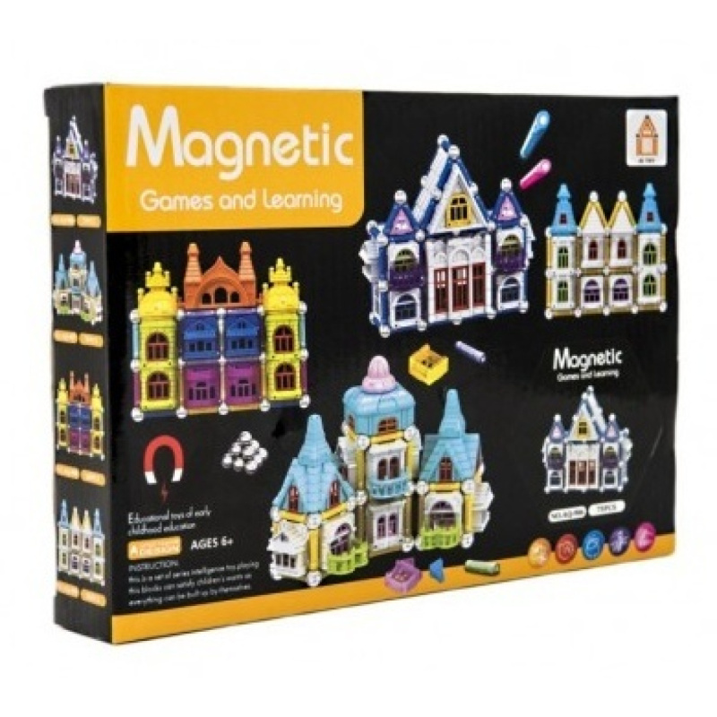 Domeček - magnetická hra