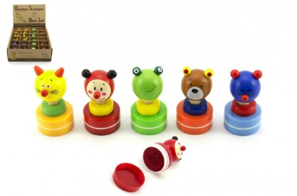 Teddies Razítko dřevěné 6 cm