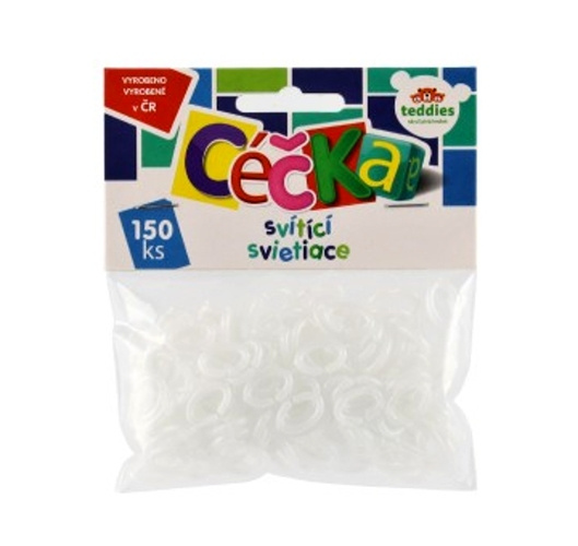 Teddies Céčka svítící 150 ks plast v sáčku