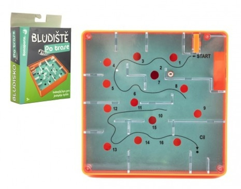 Teddies Bludiště hlavolam Po trase