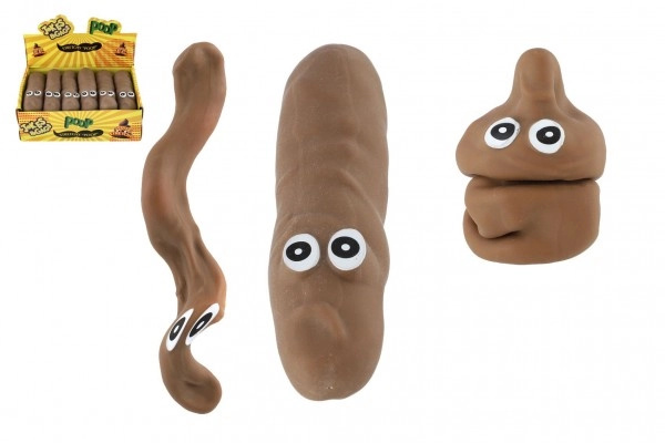 Teddies Hovínko antistresové 14cm elastické tvarovatelné v sáčku