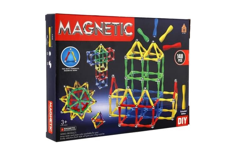 Magnetická stavebnice pro děti 148 dílků