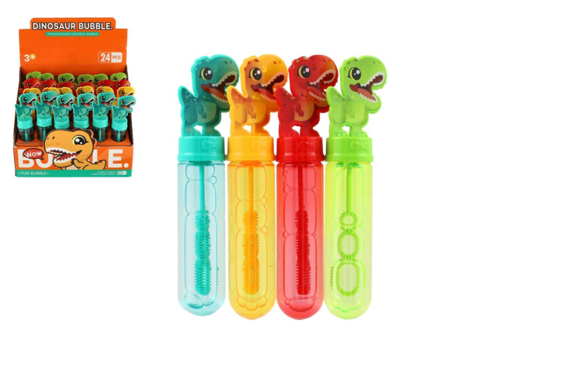 Bublifuk dinosaurus 40ml plast