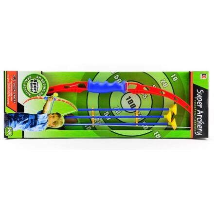 Bambilon Luk a šípy 3 ks plast 71 cm v krabici