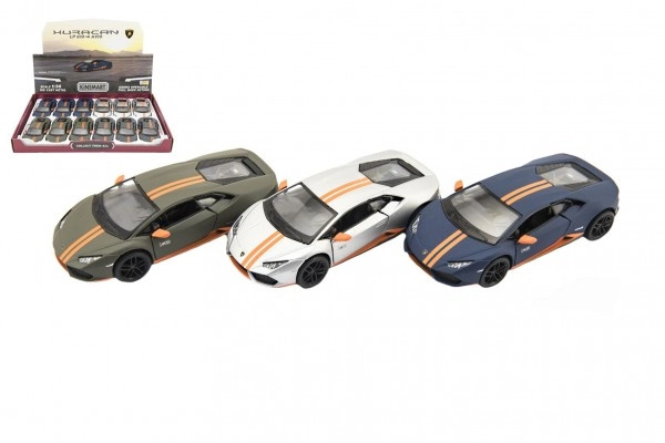 KINSMART Auto model Lamborghini Huracán LP610-4 Avio kov 13 cm PB 1:36