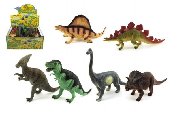 Teddies Dinosaurus plast 40 cm 6 ks v boxu