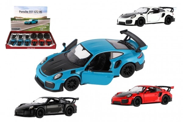 KINSMART Auto model Porsche 911 GT2 RS kov PB 13cm 4 barvy 1:36
