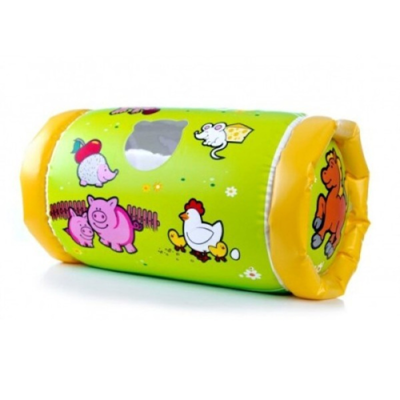 Nafukovací válec s rolničkami Moje první zvířátka