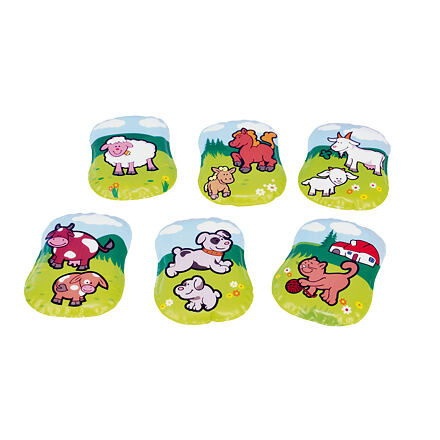 Teddies Polštářek pískací Moje první zvířátka