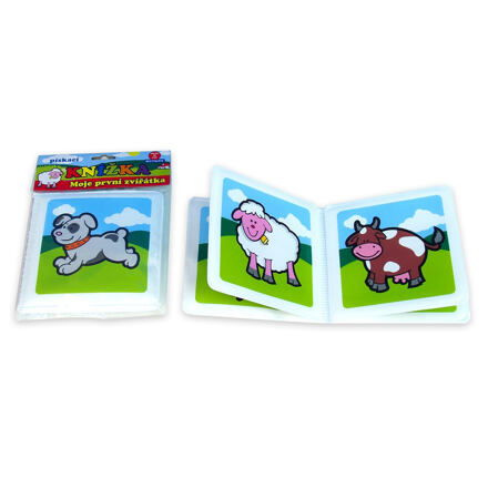 Teddies Knížka pískací měkká Moje první zvířátka