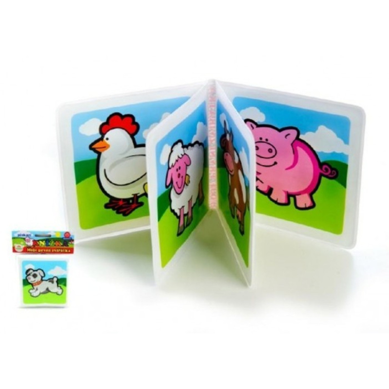 Teddies Knížka pískací měkká Moje první zvířátka