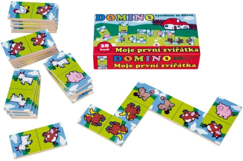 Domino Moje první zvířátka 28ks