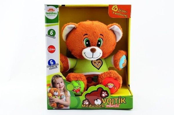 Teddies Mluvící medvídek Vojtík