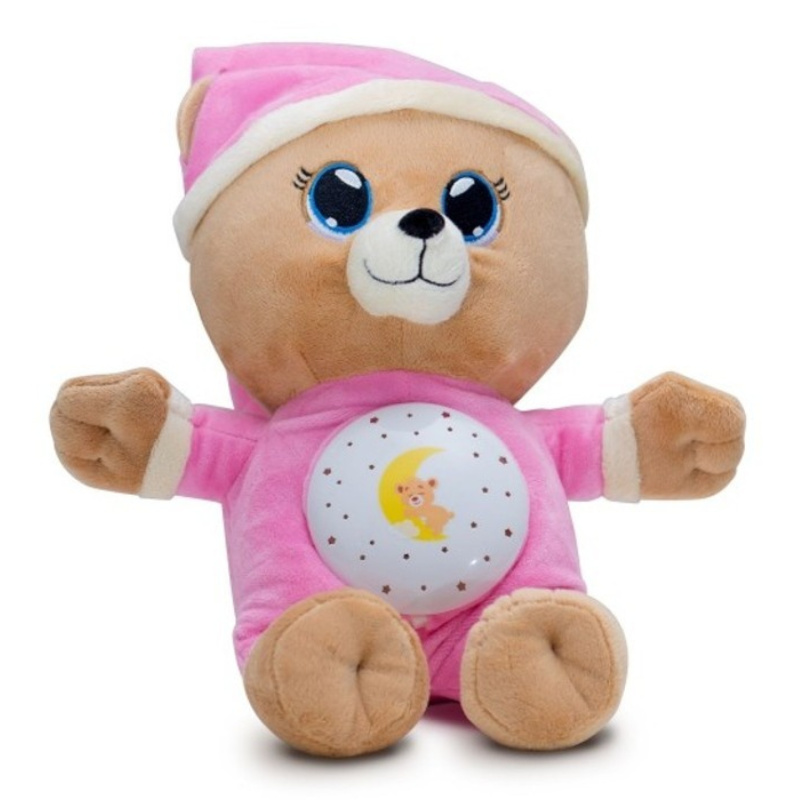Teddies Medvídek usínáček růžová