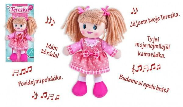 Teddies Panenka Terezka hadrová plyš 30 cm