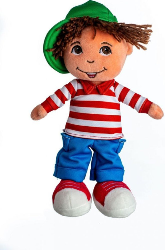 Teddies kluk Honzík hadrový česky mluvící na kartě 30 cm