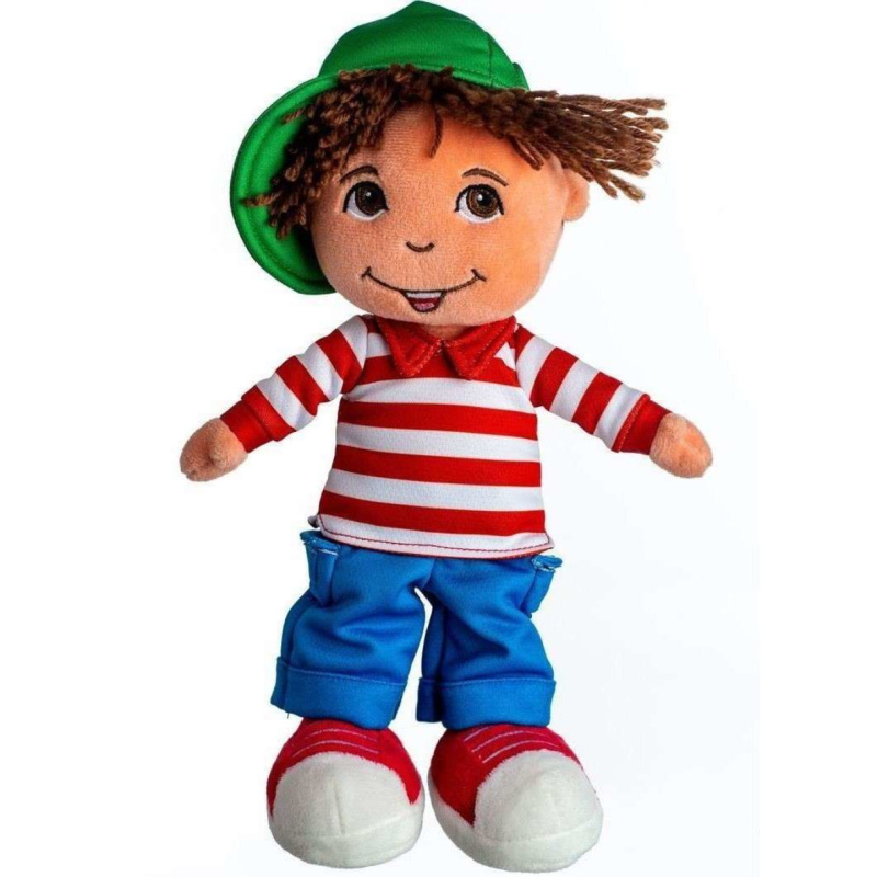 Teddies kluk Honzík hadrový česky mluvící na kartě 30 cm