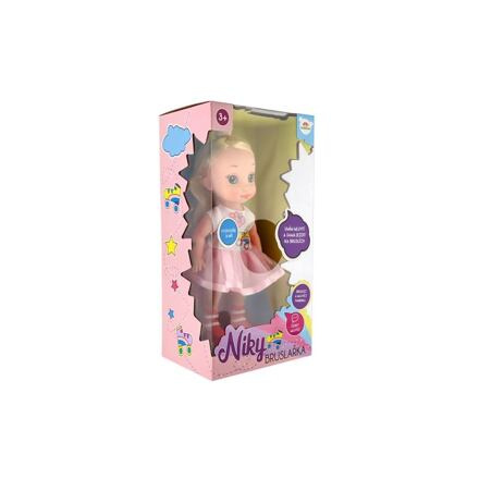 Teddies Panenka Niky bruslařka česky mluvící 40cm