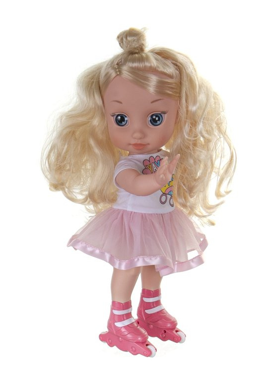Teddies Panenka Niky bruslařka česky mluvící 40cm