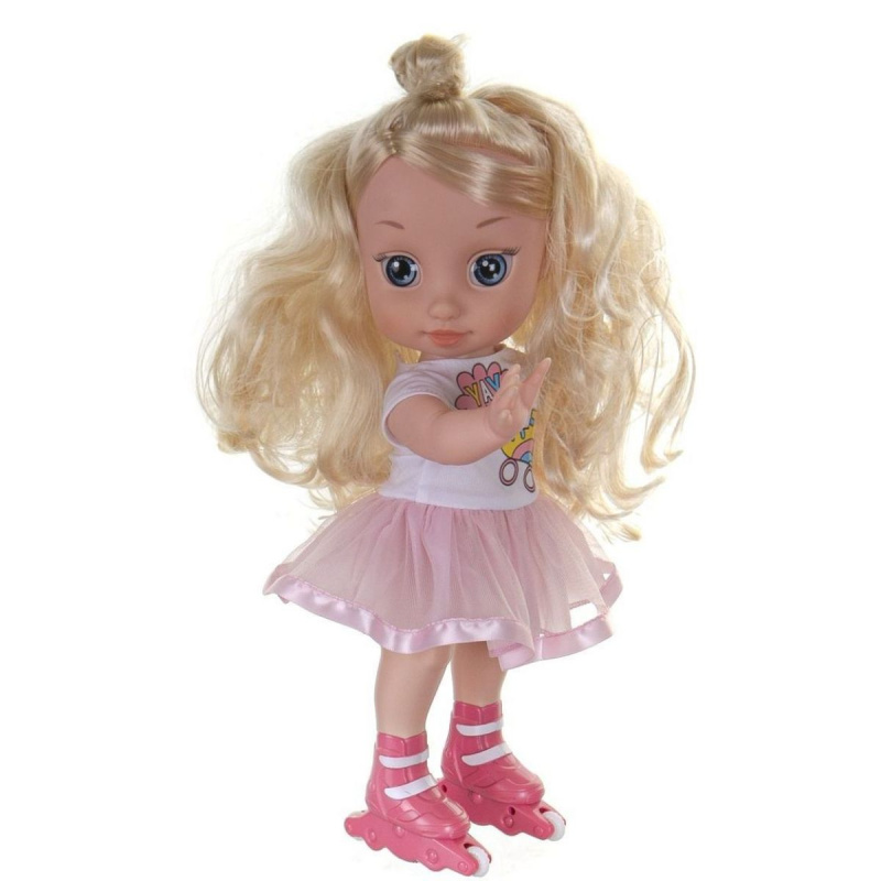 Teddies Panenka Niky bruslařka česky mluvící 40cm