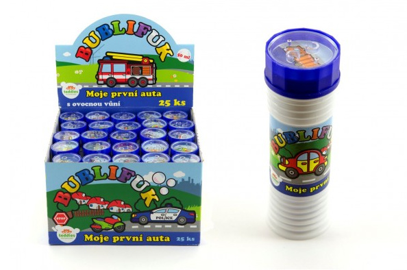 Bublifuk Moje první auta - 50 ml